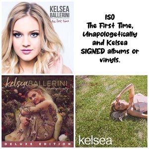 ISO of these Kelsea Ballerini SIGNED / AUTOGRAPHED albums